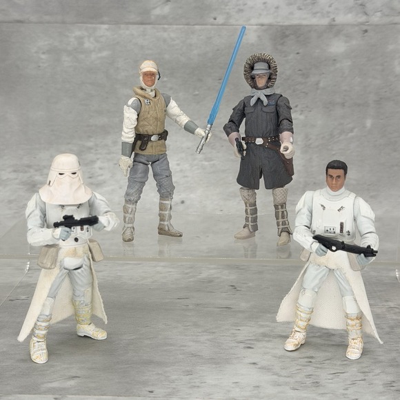 Hasbro Other - Star Wars Collection Empire Strikes Back Hoth Lot Snow Troopers